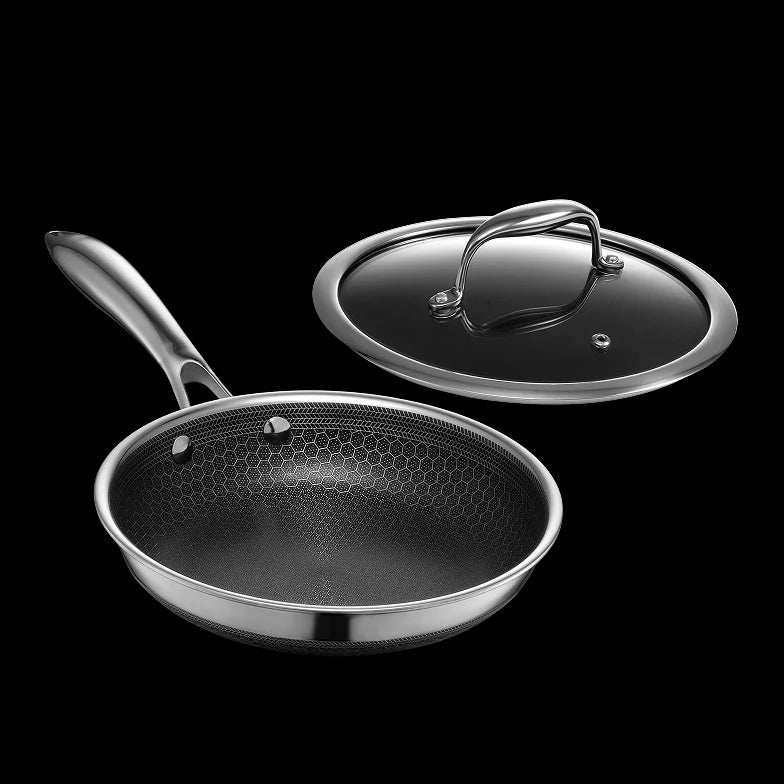 The COOX Set — 3 Hybrid Pans (20cm + 26cm + 30cm)