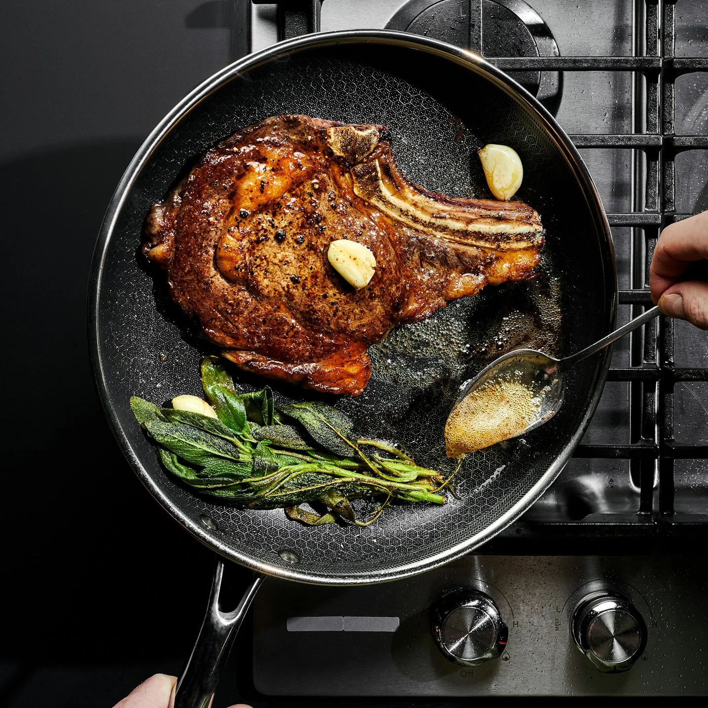 Hybrid Fry Pan with Lid, 30 cm