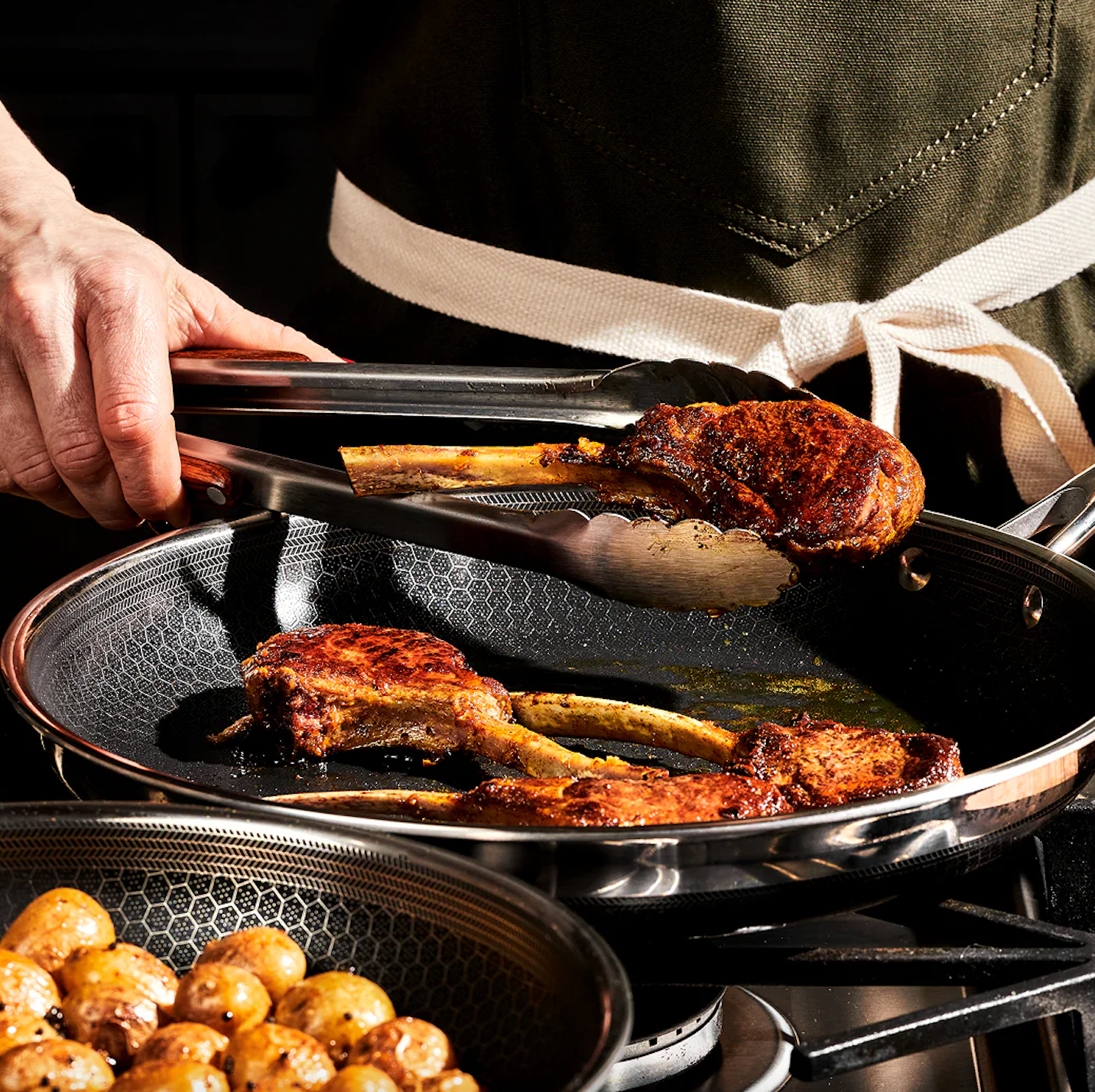 The COOX Set — 3 Hybrid Pans (20cm + 26cm + 30cm)